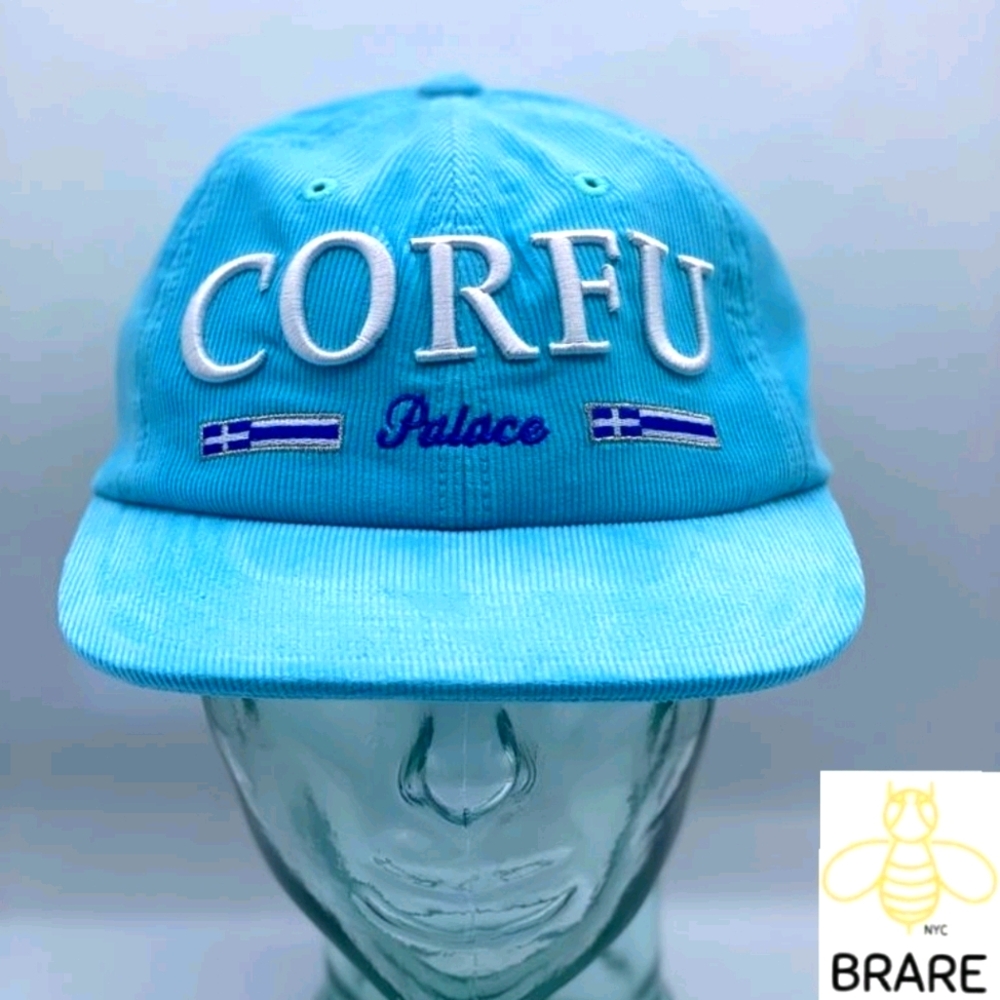PALACE SKATEBOARDS Corfu 6-Panel Hat Blue